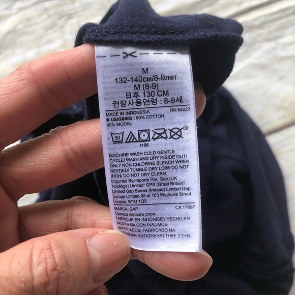 Gap Toddler Girl’s Blue Navy Peplum Tunic - Picture 5 of 5